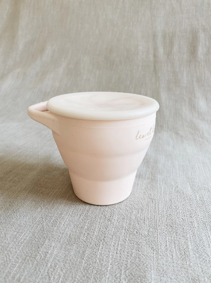 Boîte en silicone rose