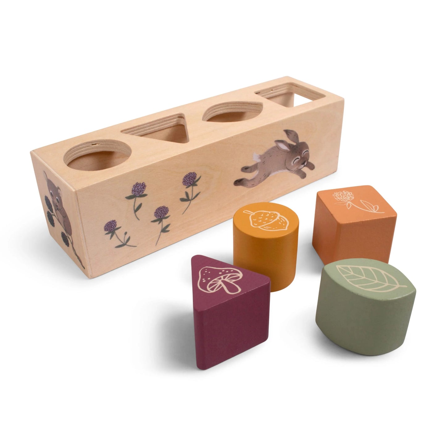 Jouet trieur de formes en bois