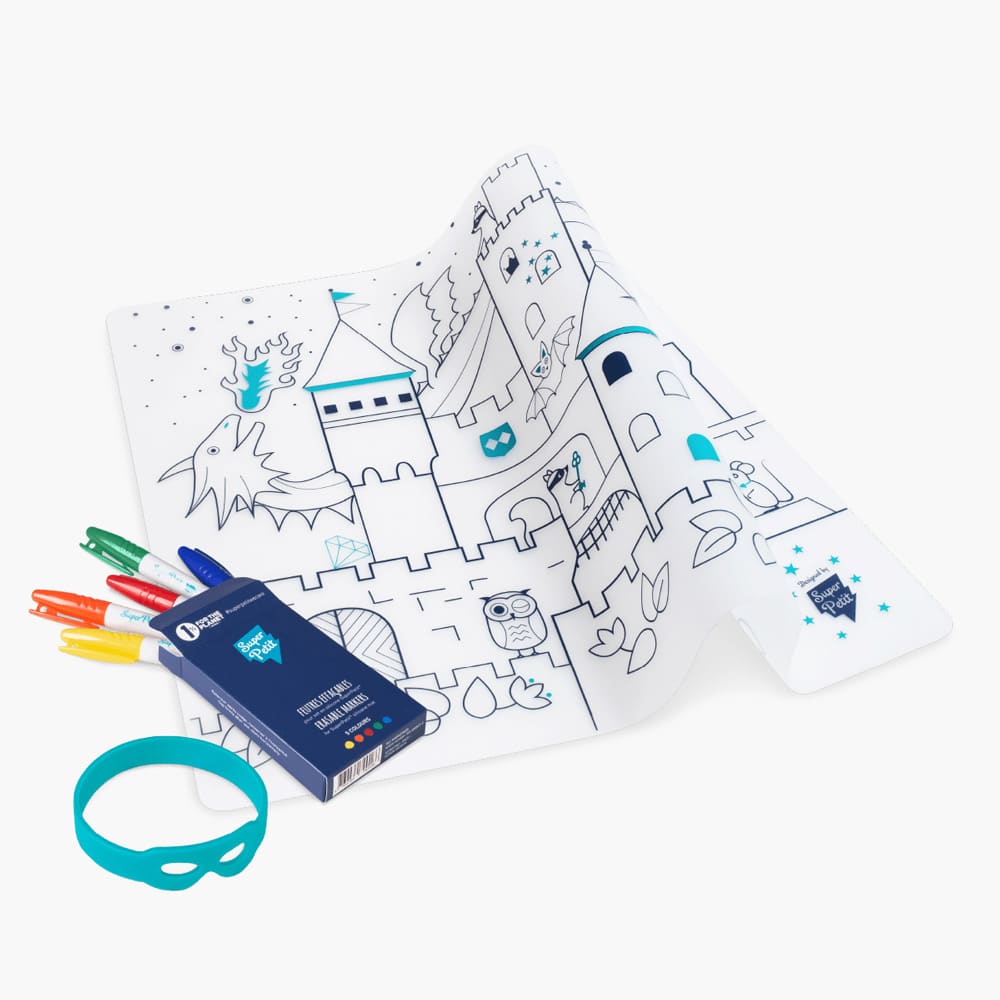 Set à colorier castel