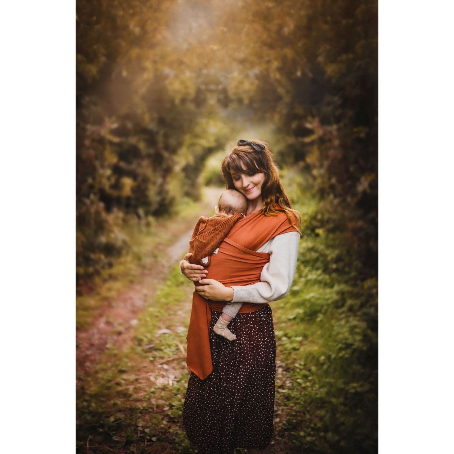 echarpe de portage basic bio fauve