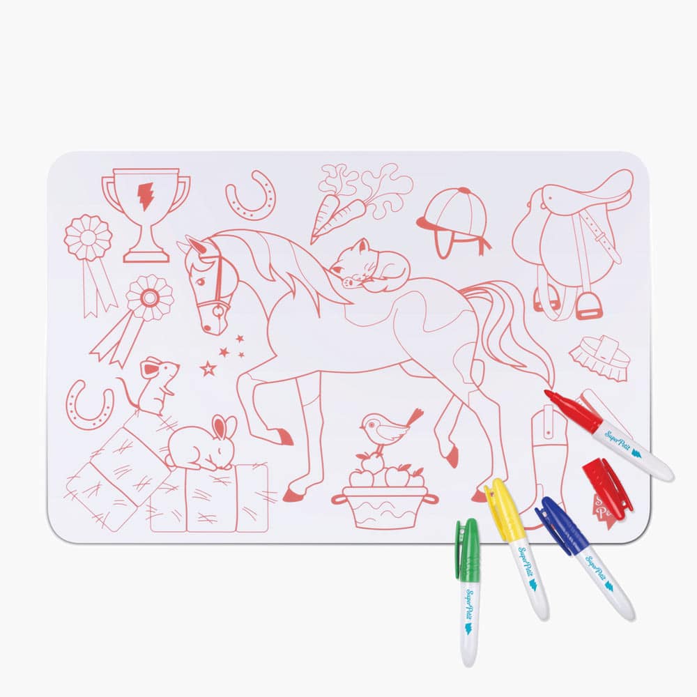 Mini play mat poney/pony club