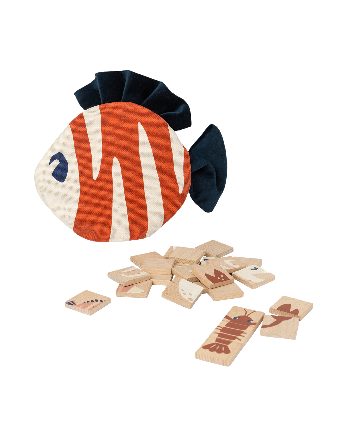 SEA ANIMALS WOODEN PUZZLES