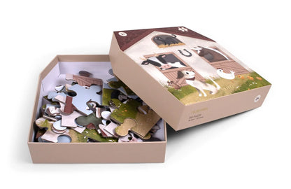 Coffret Grand Puzzle 30 pces - A la ferme