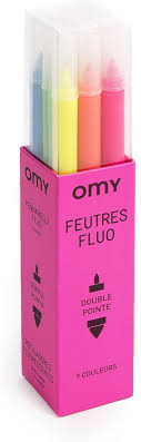 9 FEUTRES FLUOS