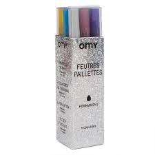 9 FEUTRES GLITTER