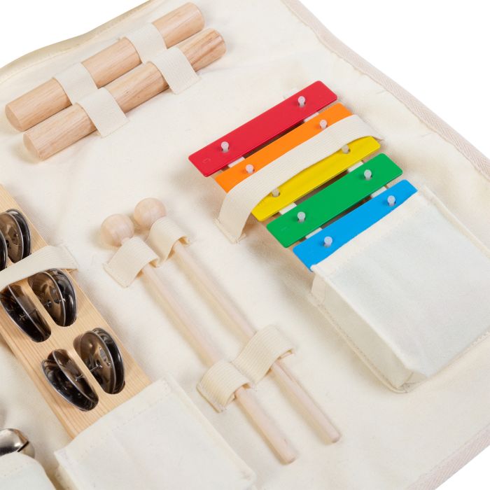 Jeu de musique de 8 instruments +organisateur - CHILDHOME