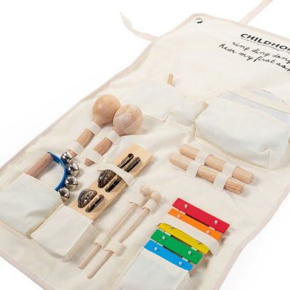 Jeu de musique de 8 instruments +organisateur - CHILDHOME